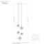 Luminaire suspendu sphère 5 lumières Reflection Twigs-487039956-487039958-487040043