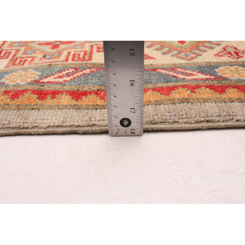 One-of-a-Kind 8' X 10' New Age Wool Area Rug in Light Gray