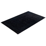 Overdyed One-of-a-Kind Rectangle 4'1" X 6'5" Hand Knotted Area Rug