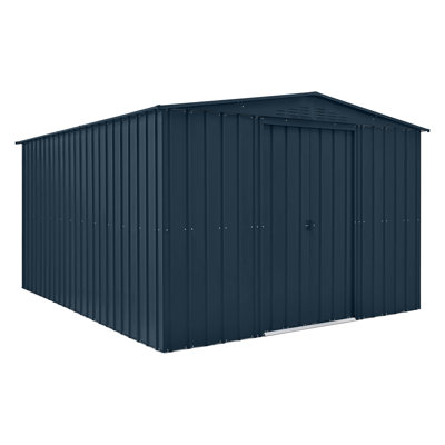 Globel 10 X 12 Apex Green Metal Shed