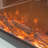 White Solid + Manufactured Wood Electric Fireplace