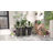 28Ft Tall Plastic Planters, Set Of 3, Flower Pot, Anti-Crack, Fade-Resistant, Square Shape With A Matte Surface, Outdoor & Indoor, For Lawns, Patios, Yards, Brown-292587870
