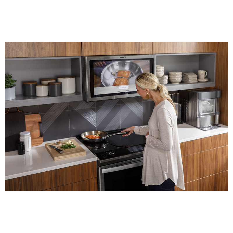 30" 5.3 cu.ft. Smart Slide-in Electric Range