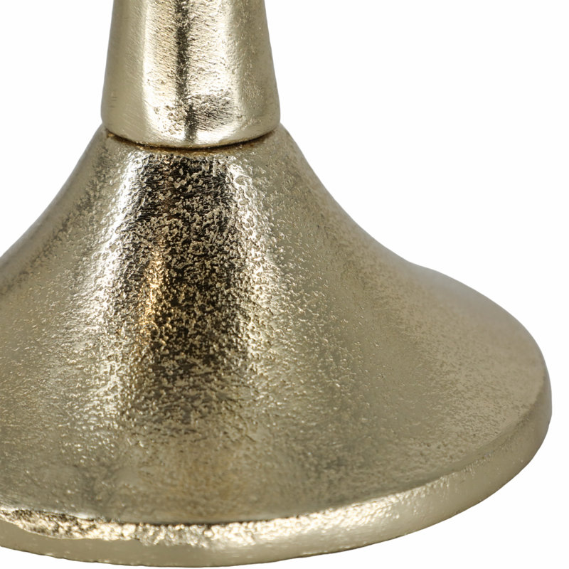 Porte-bougie en verre Adel Modern, H 20 po x l 5 po x P 5 po