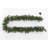10" Frosted Pre-Lit Cedar Garland