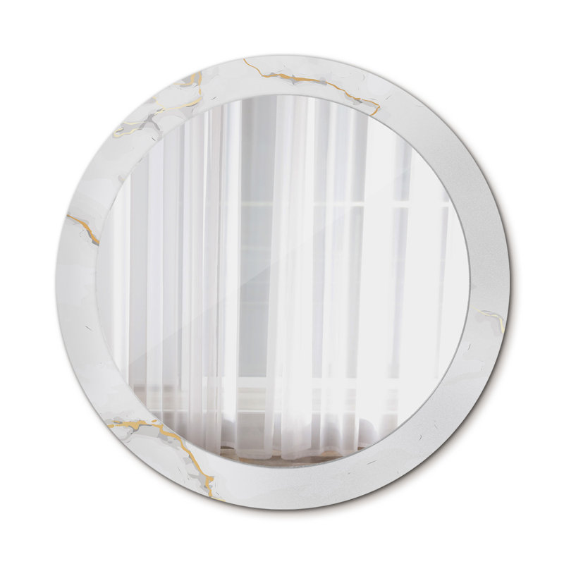 Huldar Glass Flat Wall Mirror