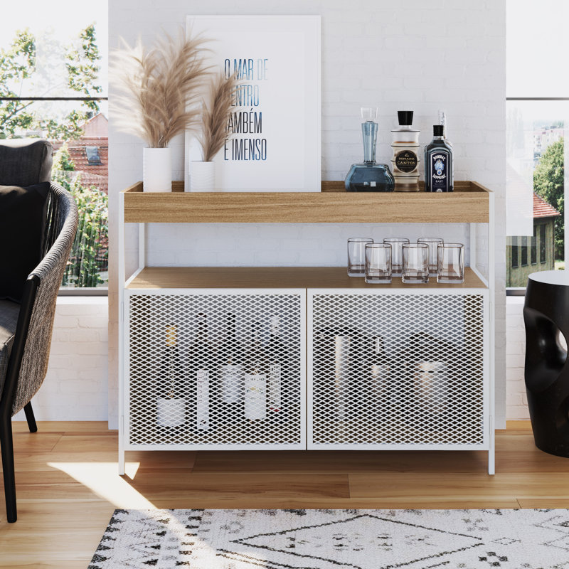 39.4 " L Steel Bar Cabinet