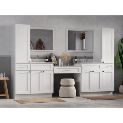Meuble-lavabo double 108 po Disar