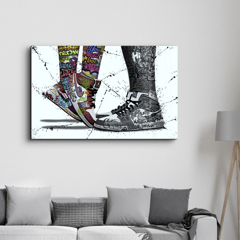 Decorative Tempered Glass Painting