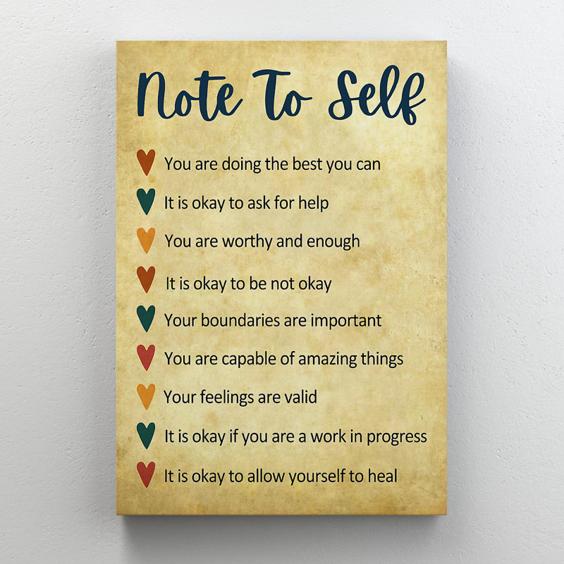 Citations et dictons inspirants pour la valeur de l'encouragement ne s'applique pas - Impression, H 20 po x l 16 po x P 2 po