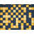 Navy/Yellow Checkered