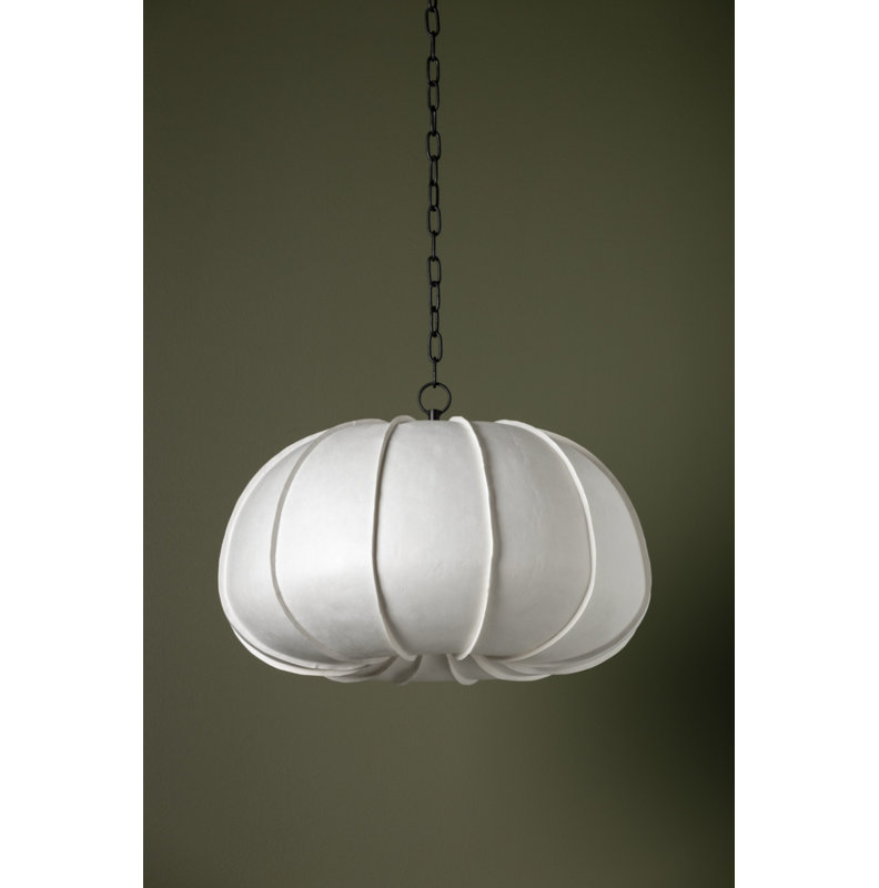 Bayu 1 Light Pendant, 17" H x 26" W x 26" D