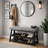 3-Tier Shoe Organizer Storage Bench with Storage and Cushion for Entryway, Hallway-2136679614