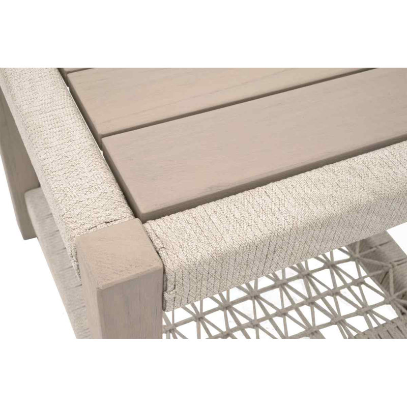 Wrap Square Outdoor End Table