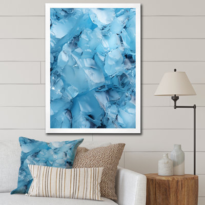 Glacier Frozen Majesty - paysage et nature, reproduction sur toile