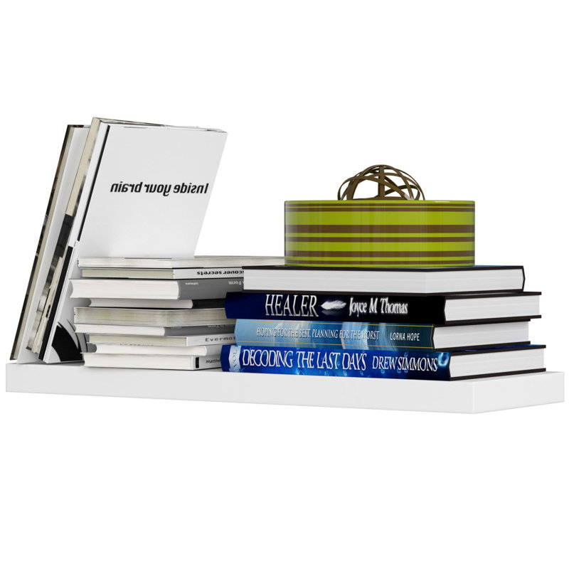 Rosemin Floating Shelf, 3.2cm H x 60cm W x 20cm D
