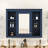 Eversole Wall-Mounted Bathroom Medicine Cabinet with Mirror and Concealed Storage-482639292
