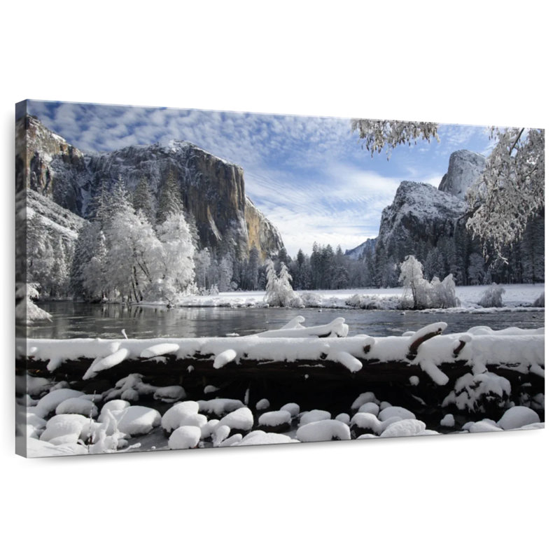 Alvord Yosemite Winter Wonderland, H 24 po x l 36 po
