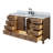 Grevera 67'' Free Standing Single Bathroom Vanity with Marble Top-121089635-132365652