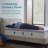 2 Inch Lavender and Gel Memory Foam Mattress Topper-97762124