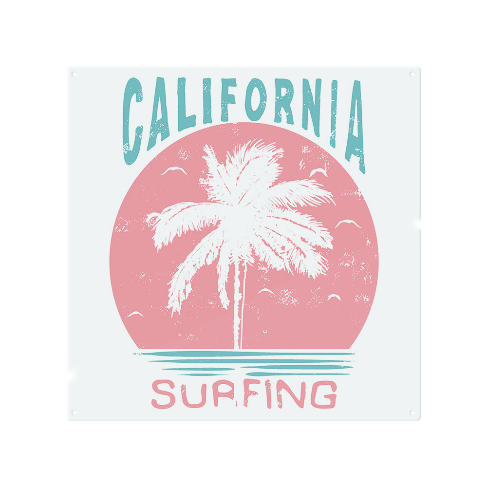 California Surfing Splash Back