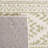 Lorenco Southwestern Machine Made Power Loom Polypropylene Area Rug in Ivory/Sage-1918293545