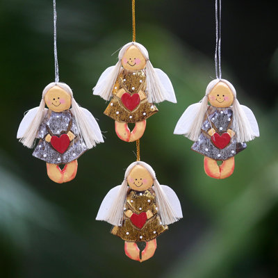 Togog Suyasa 3'' Wood Hanging Figurine Ornament
