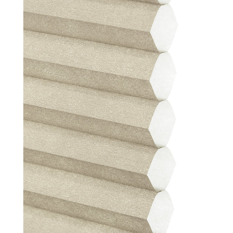 Semi Sheer Cellular Shade, 46.5"W x 72"L, Beige