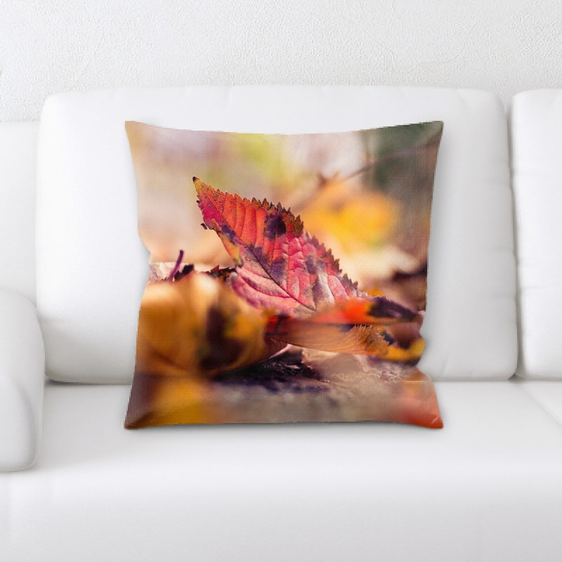 Microsuede Reversible Throw Pillow
