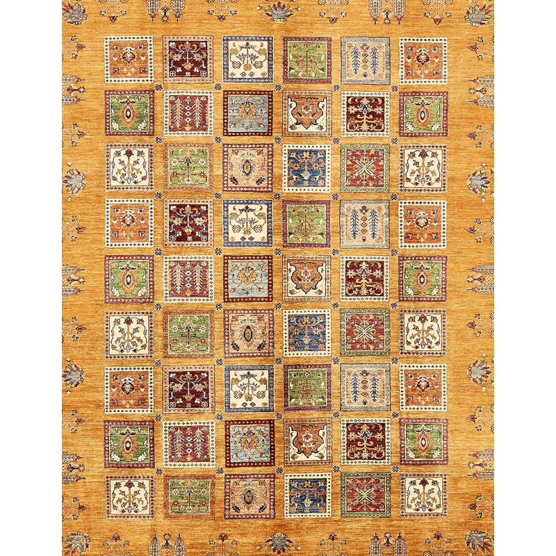 Tapis abstrait moderne 3733ABS375, Rectangle 5 pi x 8 pi