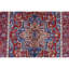 Hand Knotted Wool Area Rug in Blue And Red