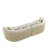Compression Cloud Sectionals, 111.5 Inch Chenille Modern Curved Sofa For Home