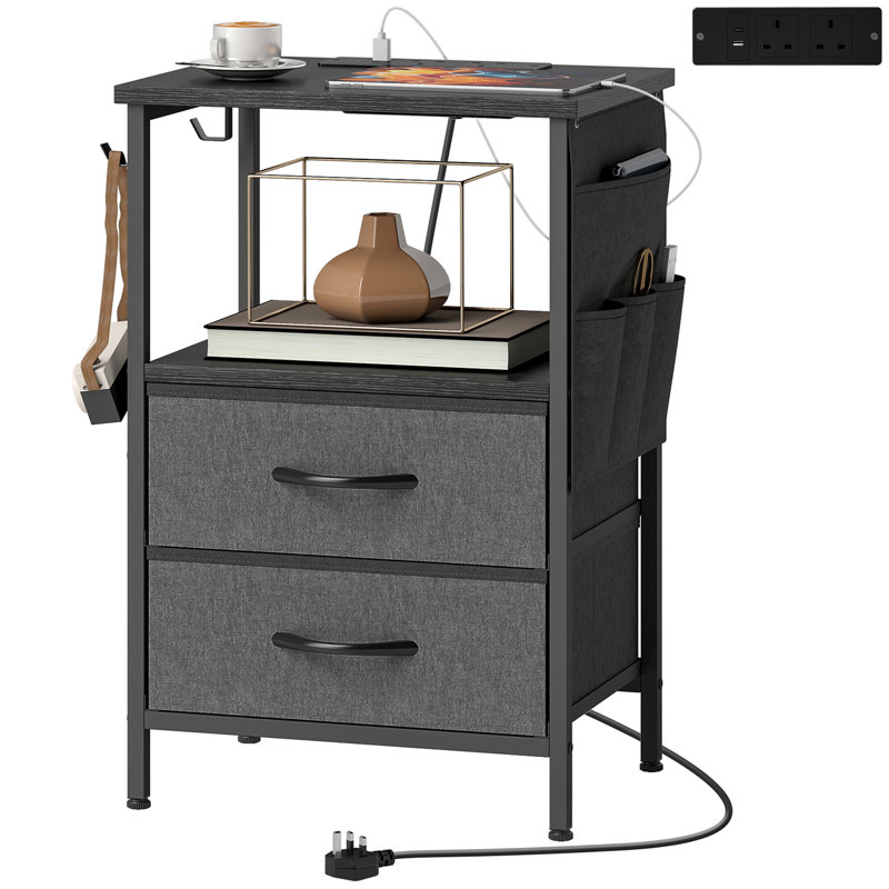 End Table, Black
