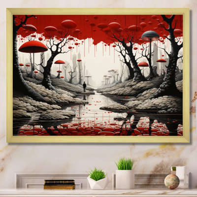 Surréalisme rouge et gris surréalisme II