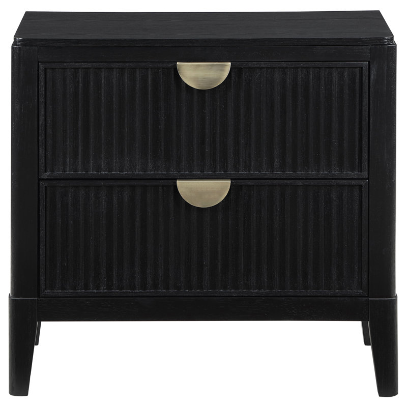Table de chevet 2 tiroirs Mason