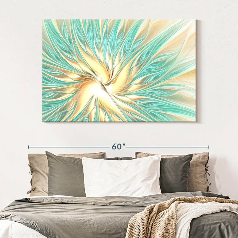 Spectacle de soleil abstrait Avery, H 34 po x l 51 po