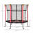 4' Hexagon Kid Trampoline with Safety Enclosure-70885432