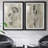 Sumi-e Silhouette I - Matted and Framed Under Acrylic Glass, Set of 2, Large Living Room Wall Art-1176189957-1176189952-1113085683
