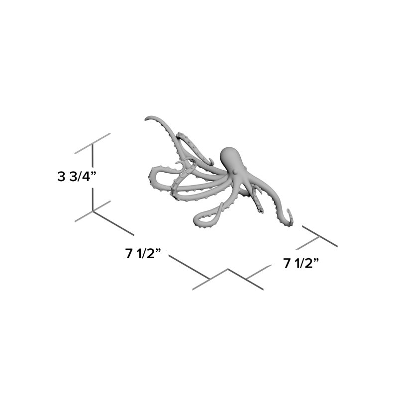 Octopus Shelf Decor Figurine