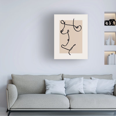 «Rhin Little Dean», art abstrait sur toile