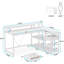 Bureau (sans tabourets)