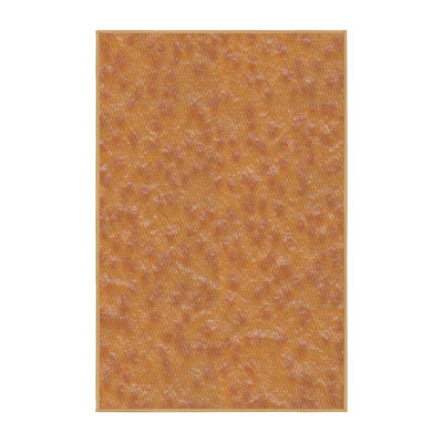 Orange Tapis décoratif