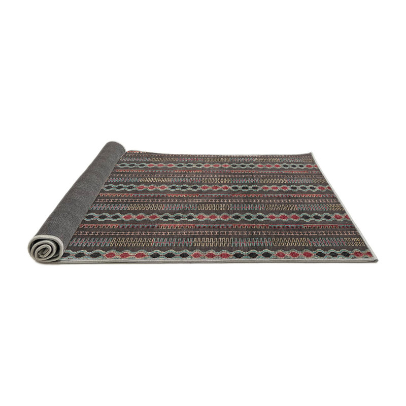 Abstract Indoor Rug, Round 7'