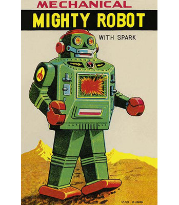 " Mechanical Mighty Robot "