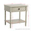 Table de chevet crème antique Voir ci-dessous-122100659