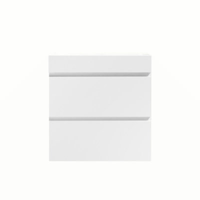 Integrated Solid Surface Basin Without Drain & Faucet, Glossy White Color,not include cabinets