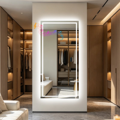 Rectangle Bluetooth Led Mirror