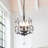 Juleeanna 18" Modern Firefly Chandelier 3 - Light Dimmable with Hanging Chain