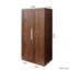 Armoire de rangement sur pied 62,99 "- Buffet avec portes et tablettes