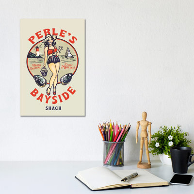 Oyster Bayside by The Whiskey Ginger - Wrapped Canvas Print